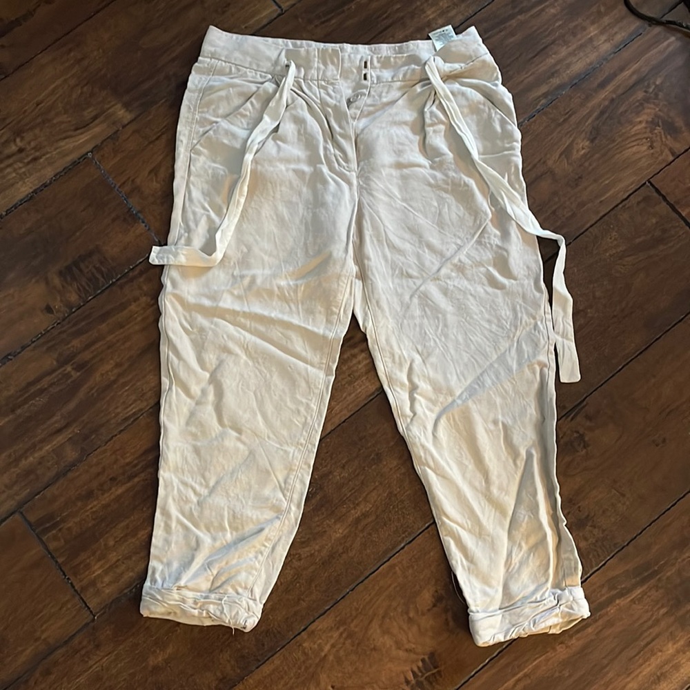 WILFRED Cropped linen pant
